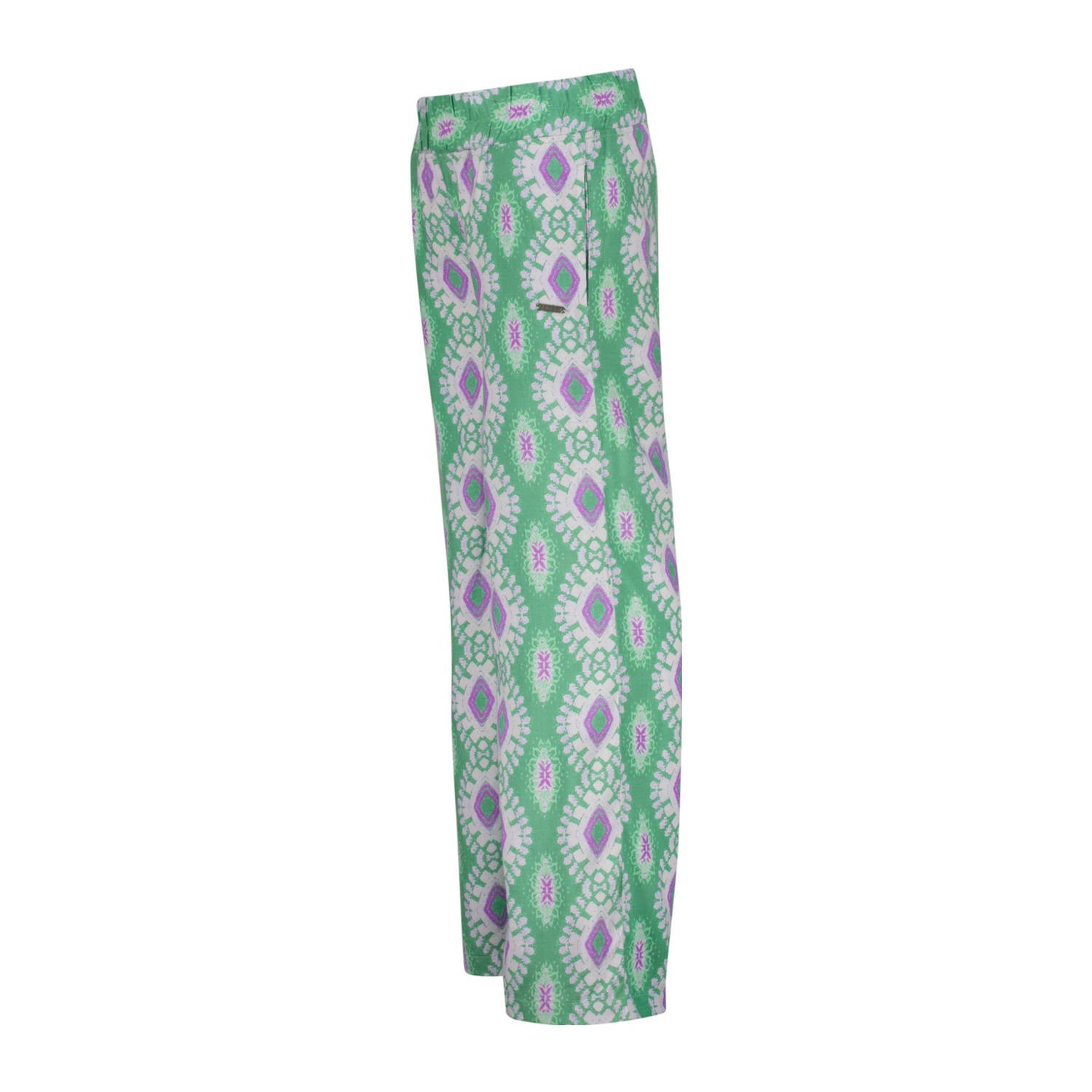 Raizzed loose casual broek groen