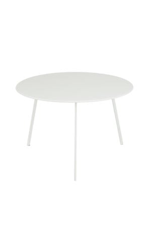 bijzettafel Seatle wit (58x38 cm)