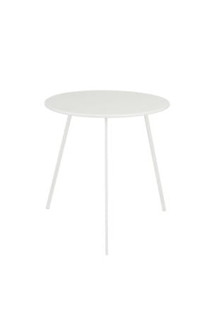 bijzettafel Seatle wit (50x50 cm)