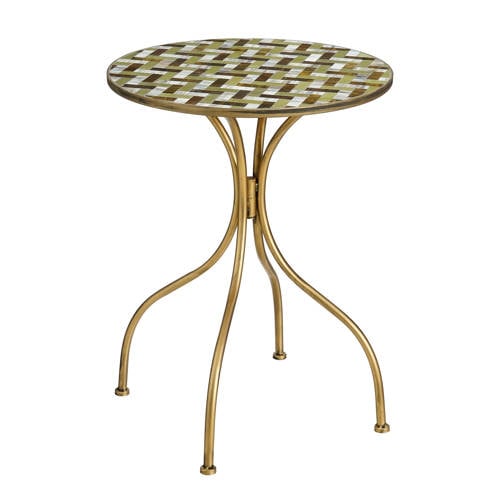 Mica Decorations bijzettafel Alanza groen (61x76 cm) afbeelding