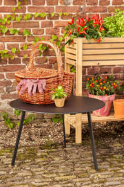 thumbnail: Mica Decorations bijzettafel Seatle zwart (58x38 cm)