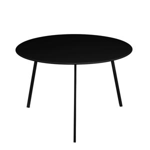 bijzettafel Seatle zwart (58x38 cm) 