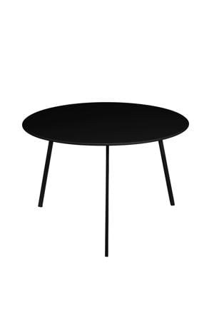 bijzettafel Seatle zwart (58x38 cm)
