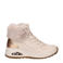 Skechers Uno Rugged gevoerde sneakers ecru