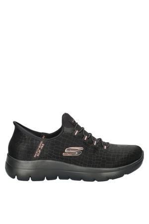 Hands Free Slip-Ins Summits sneakers zwart