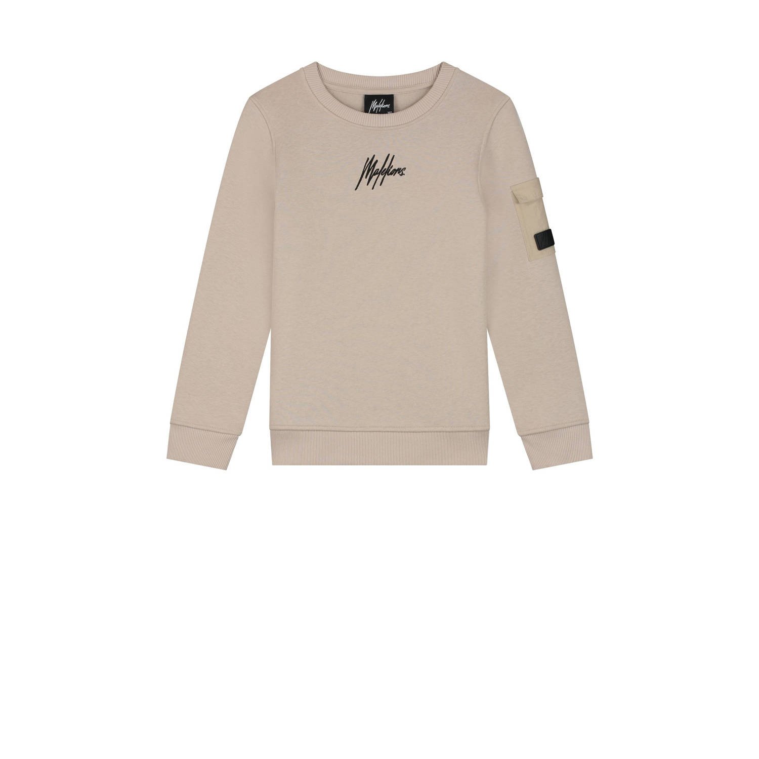 Malelions sweater beige