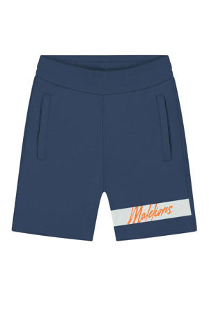 sweatshort marineblauw