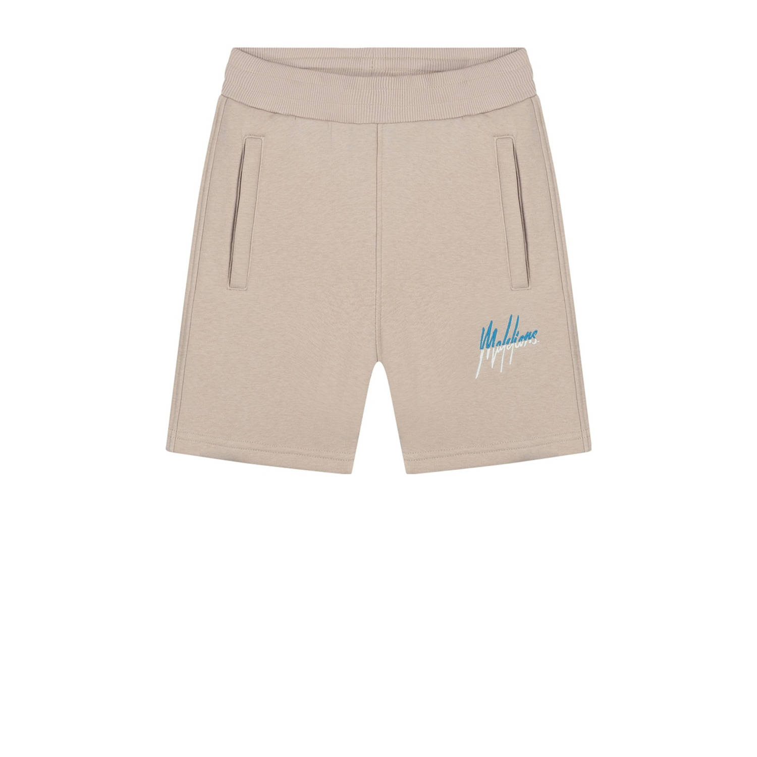 Malelions sweatshort beige