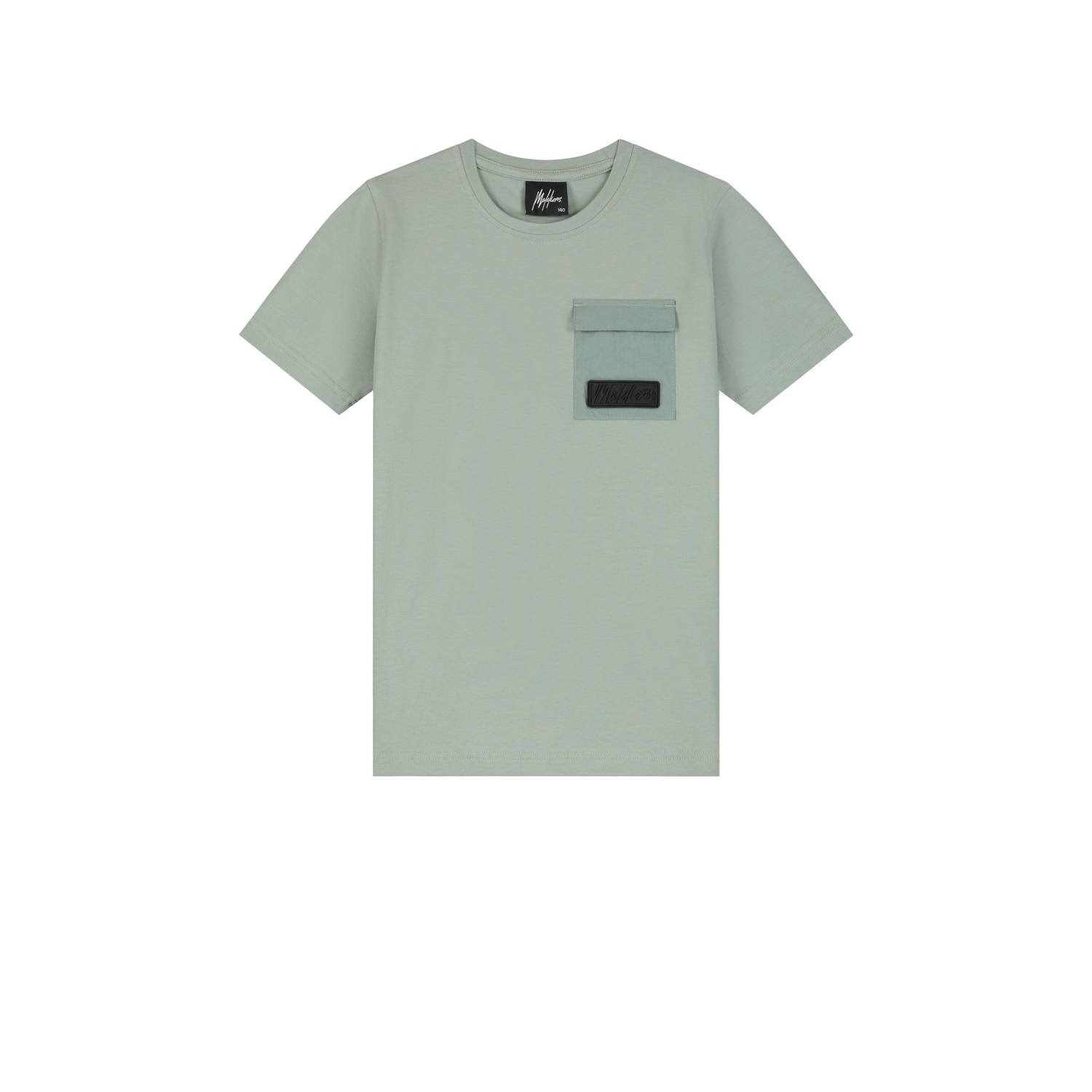 MALELIONS Jongens Polo's & T-shirts Pocket T-shirt Groen