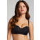 Hunkemöller voorgevormde strapless T-shirt-bh met beugel Smooth zwart