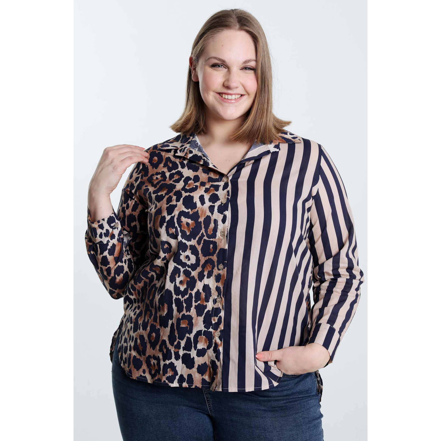 Paprika blouse bruin