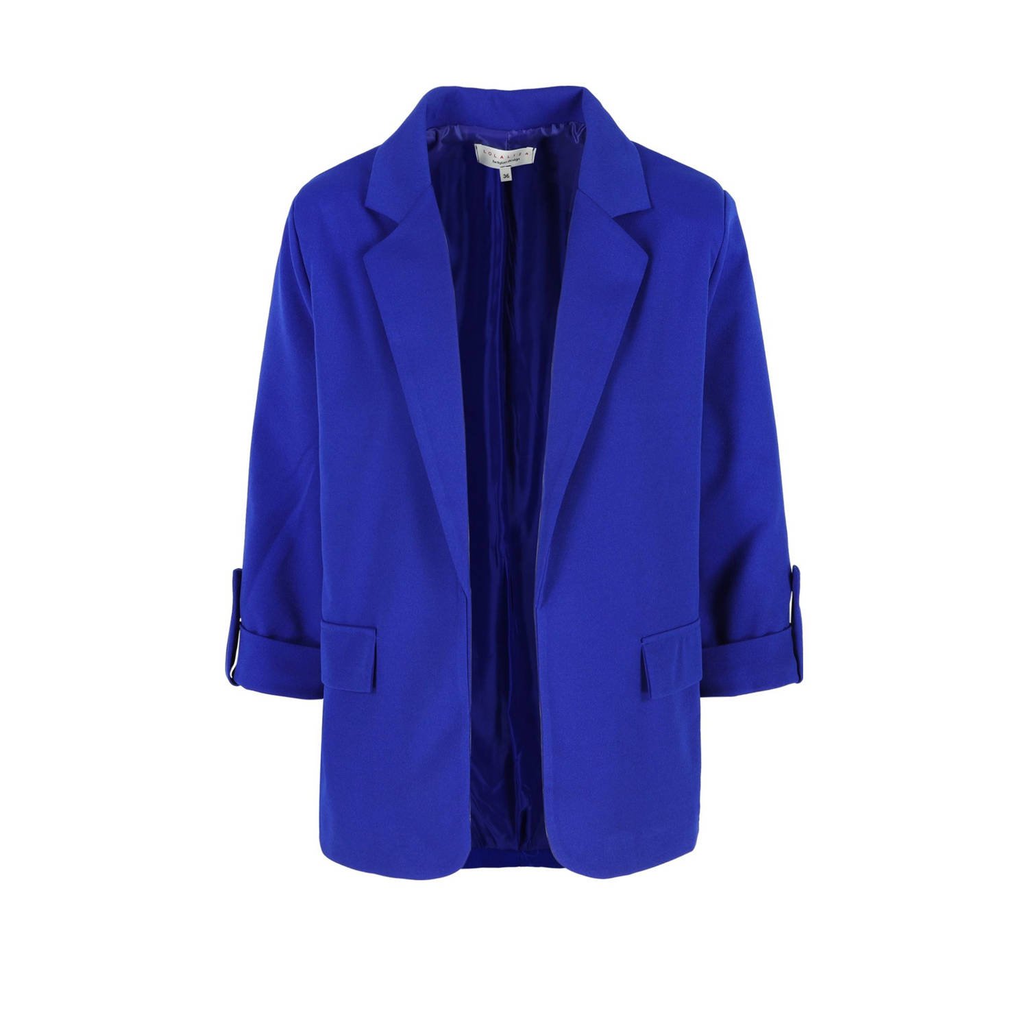 LOLALIZA regular blazer blauw