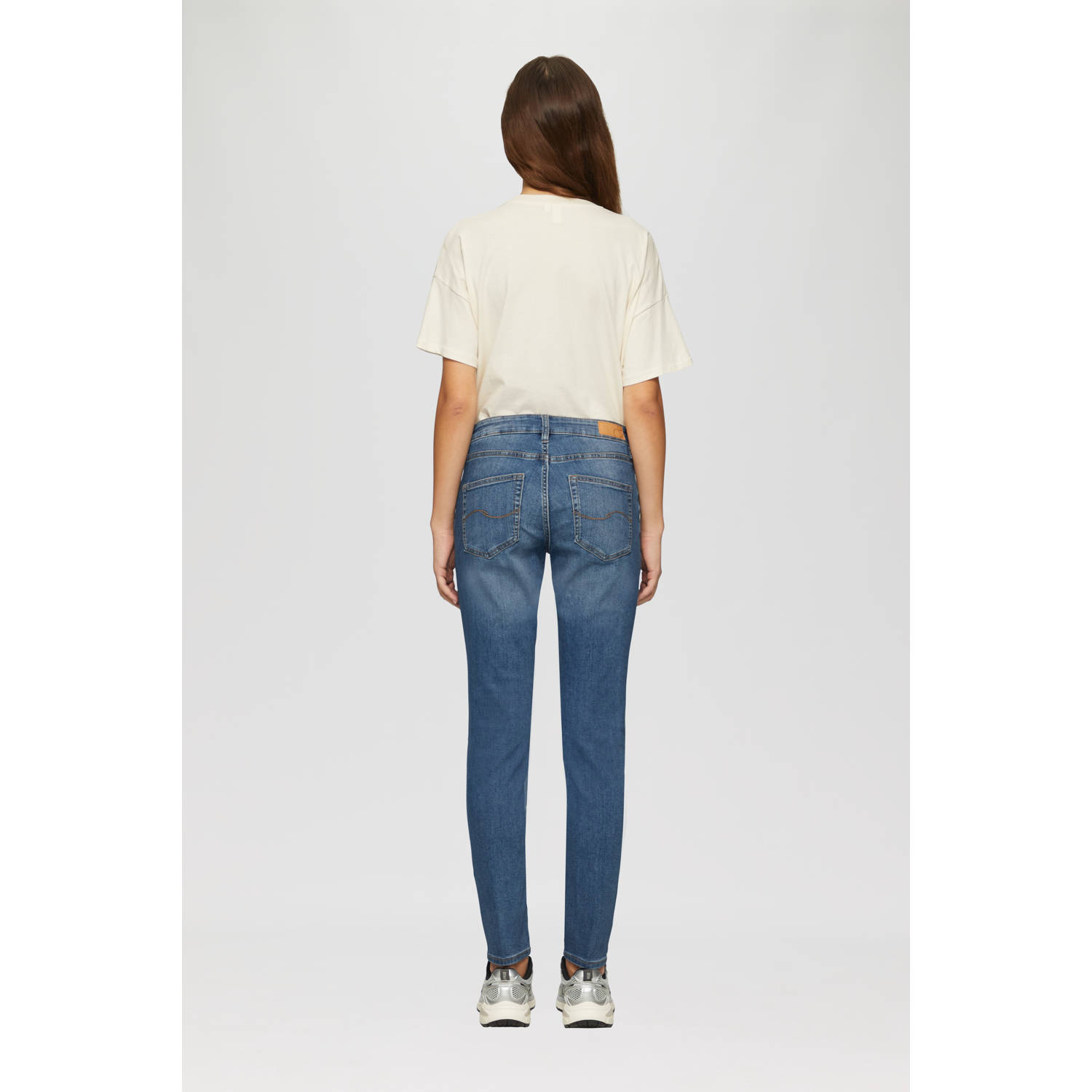 Q S by s.Oliver regular waist slim fit jeans medium blue denim