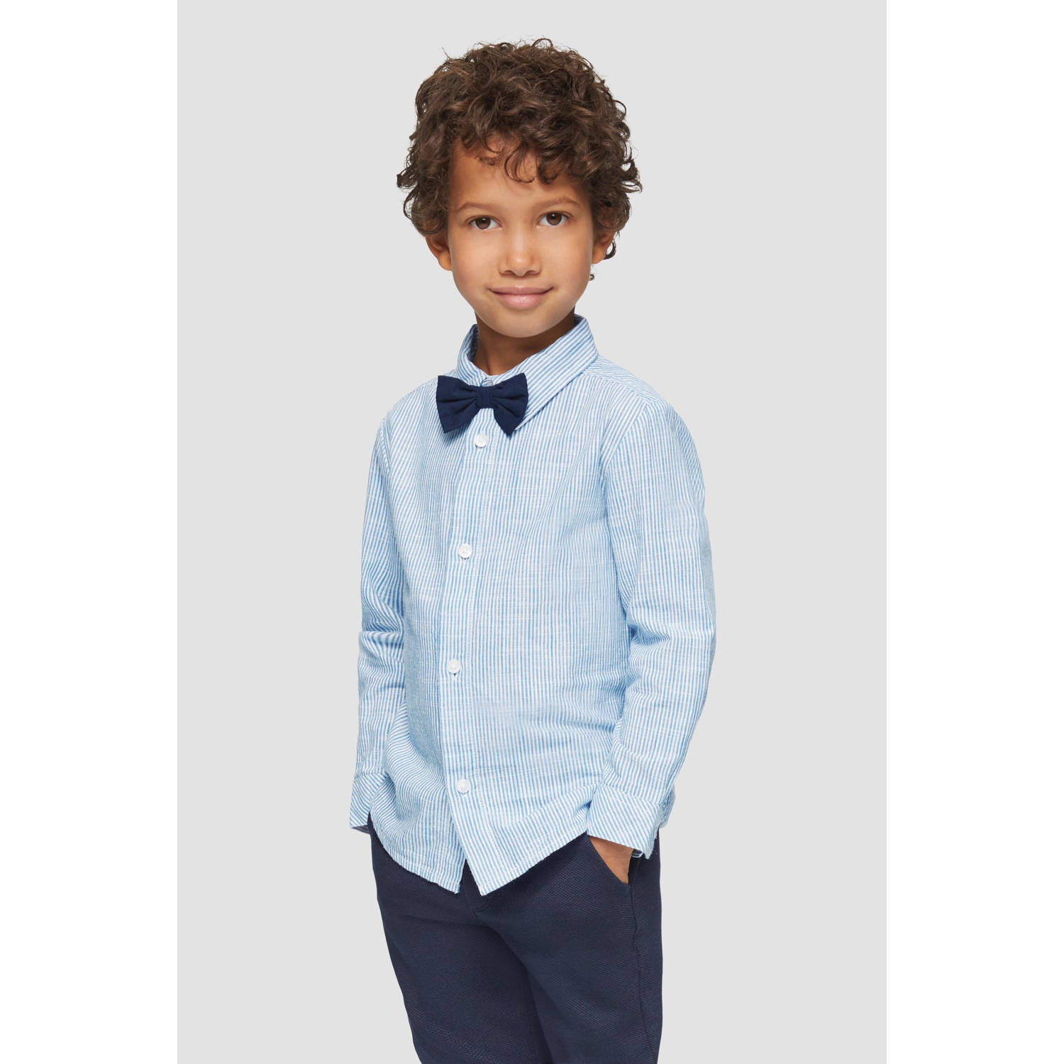 S.Oliver overhemd blauw