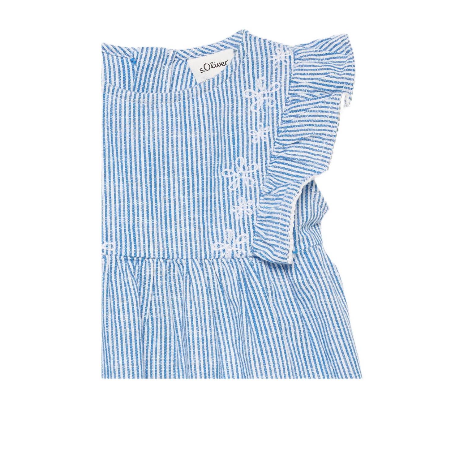 s.Oliver korte jurk blauw