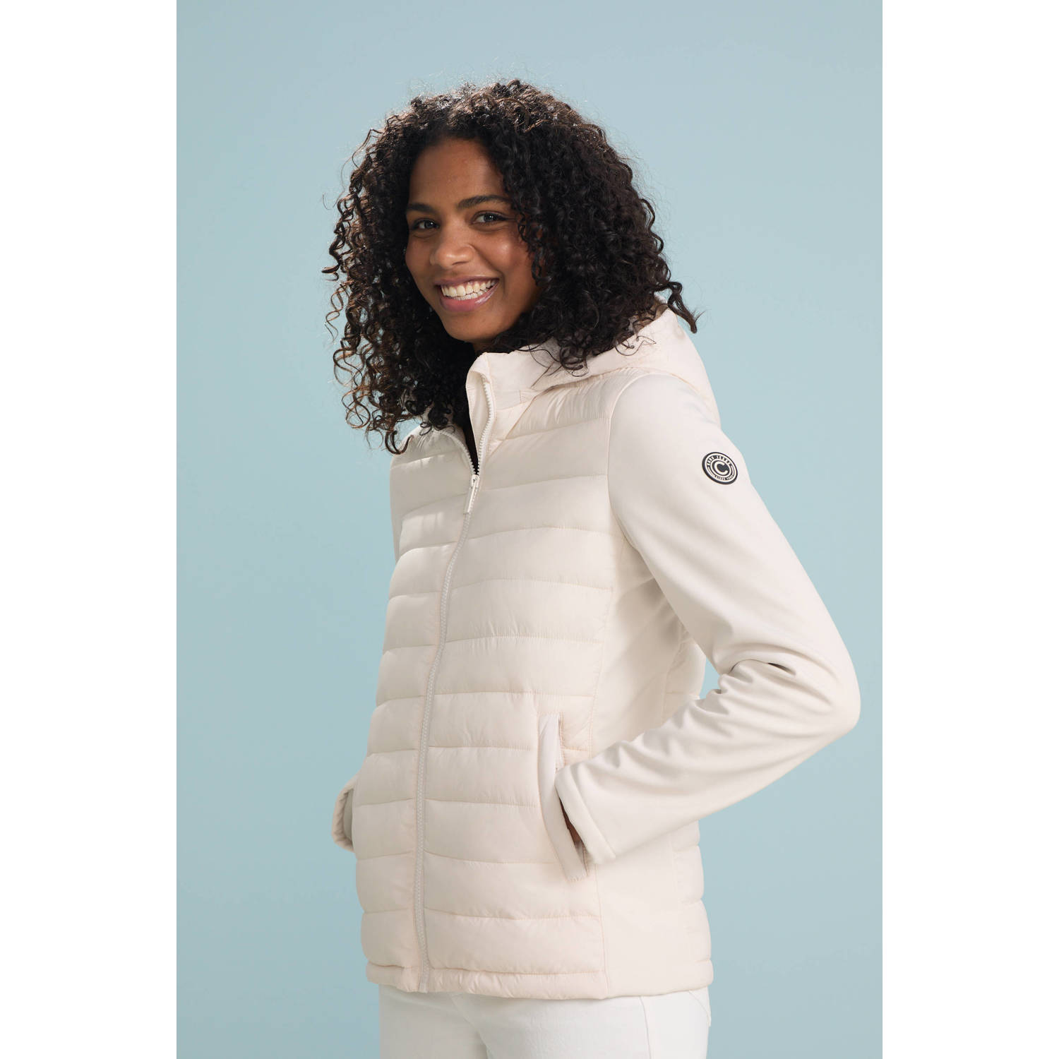 Cars softshell jas crème