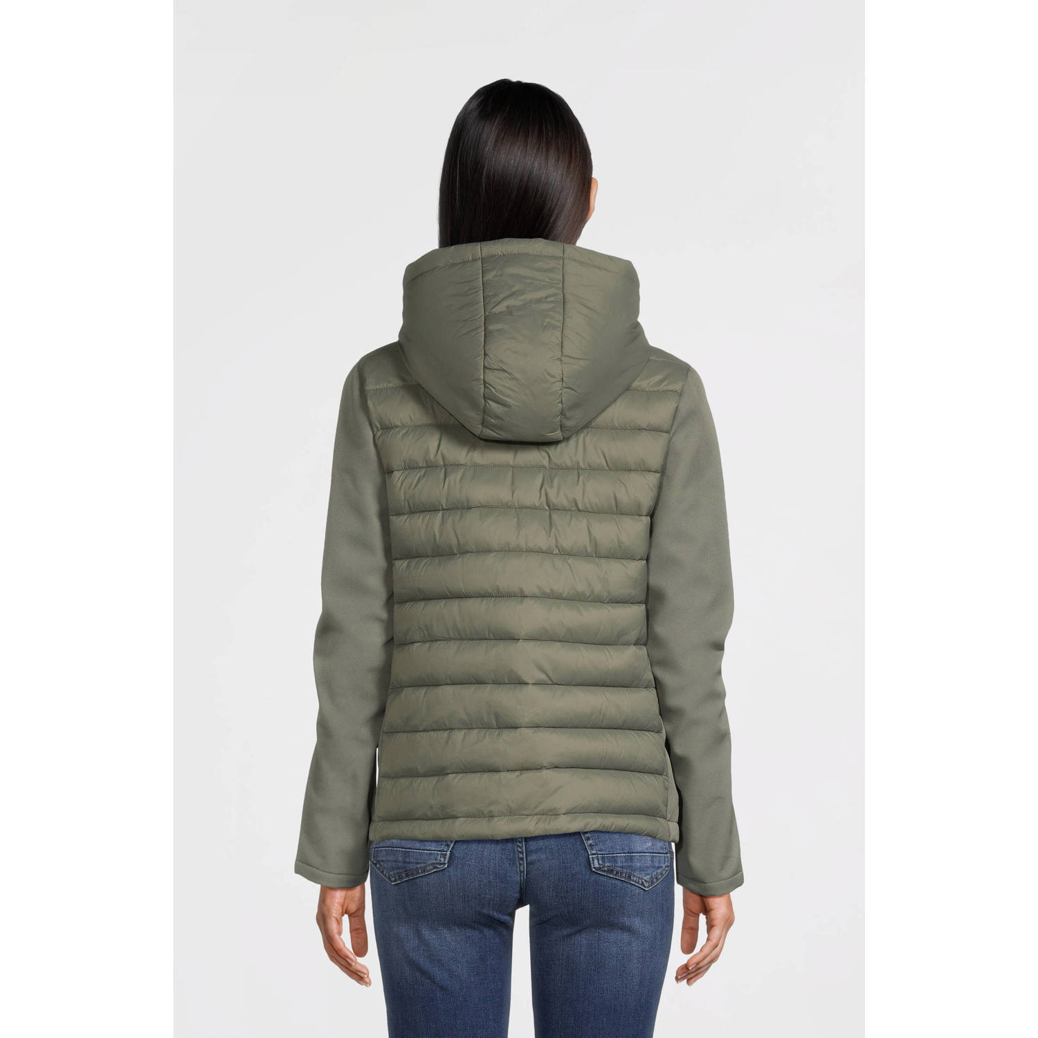 Cars softshell jas olijfgroen