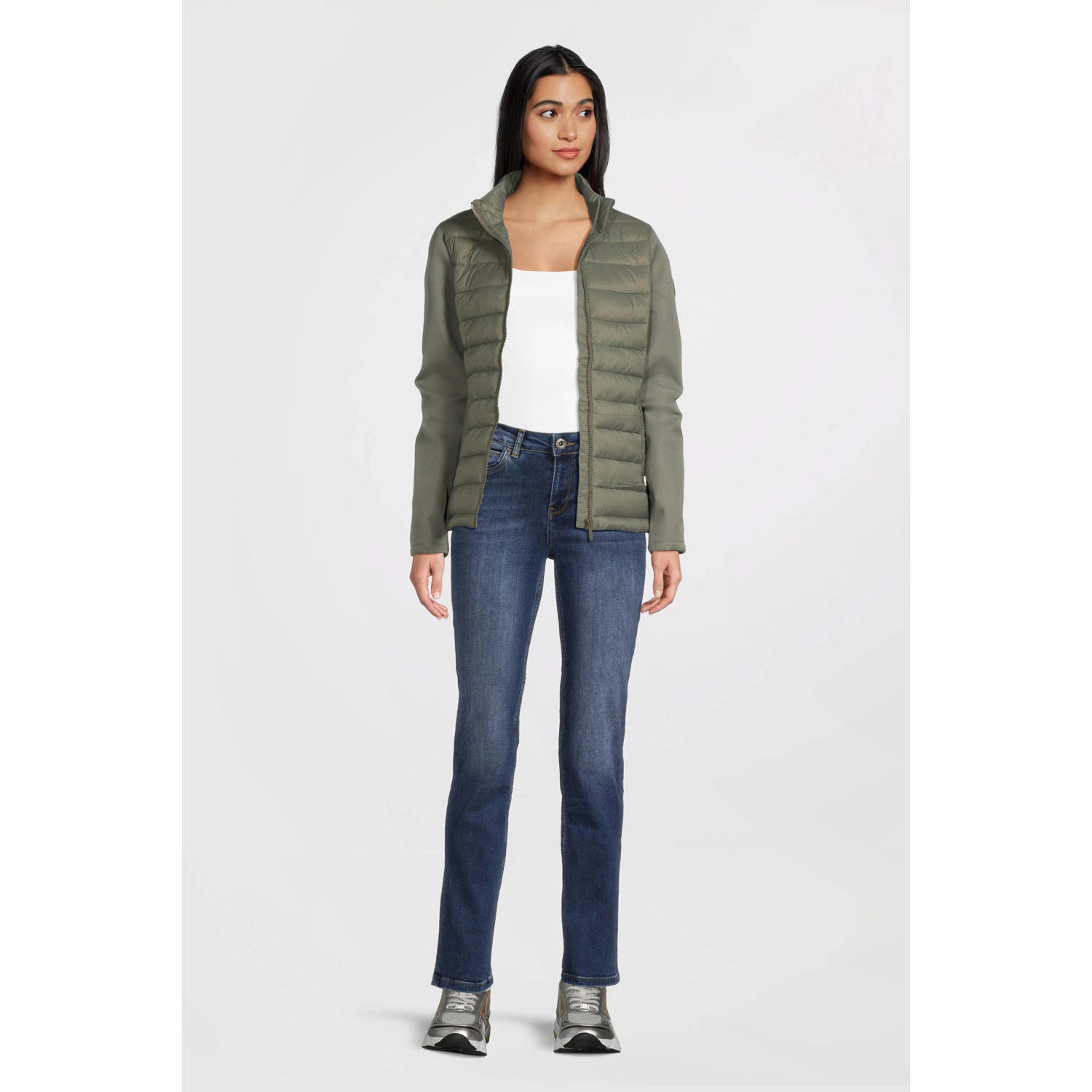Cars softshell jas olijfgroen