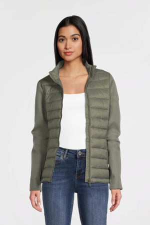 softshell jas olijfgroen