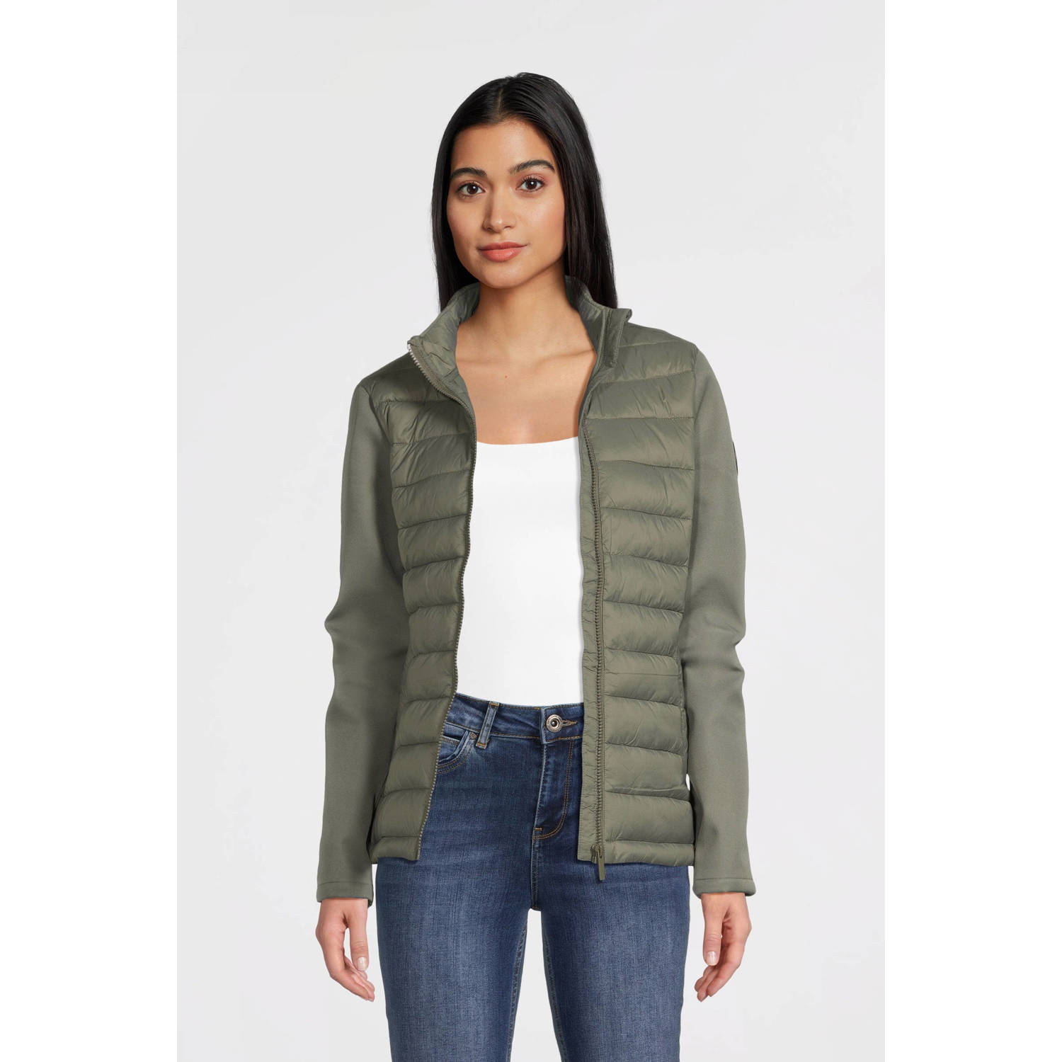 Cars softshell jas olijfgroen