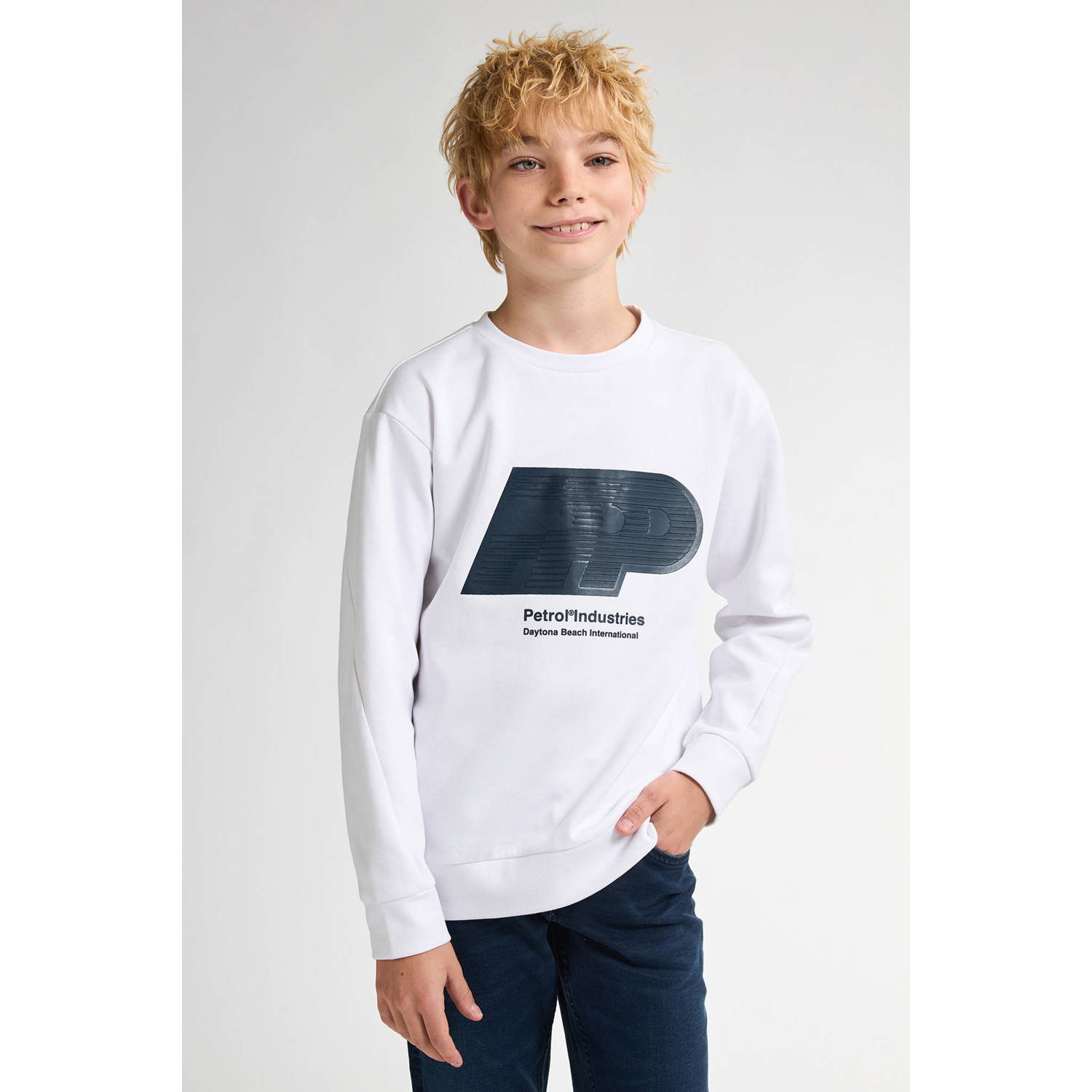 Petrol Industries sweater wit
