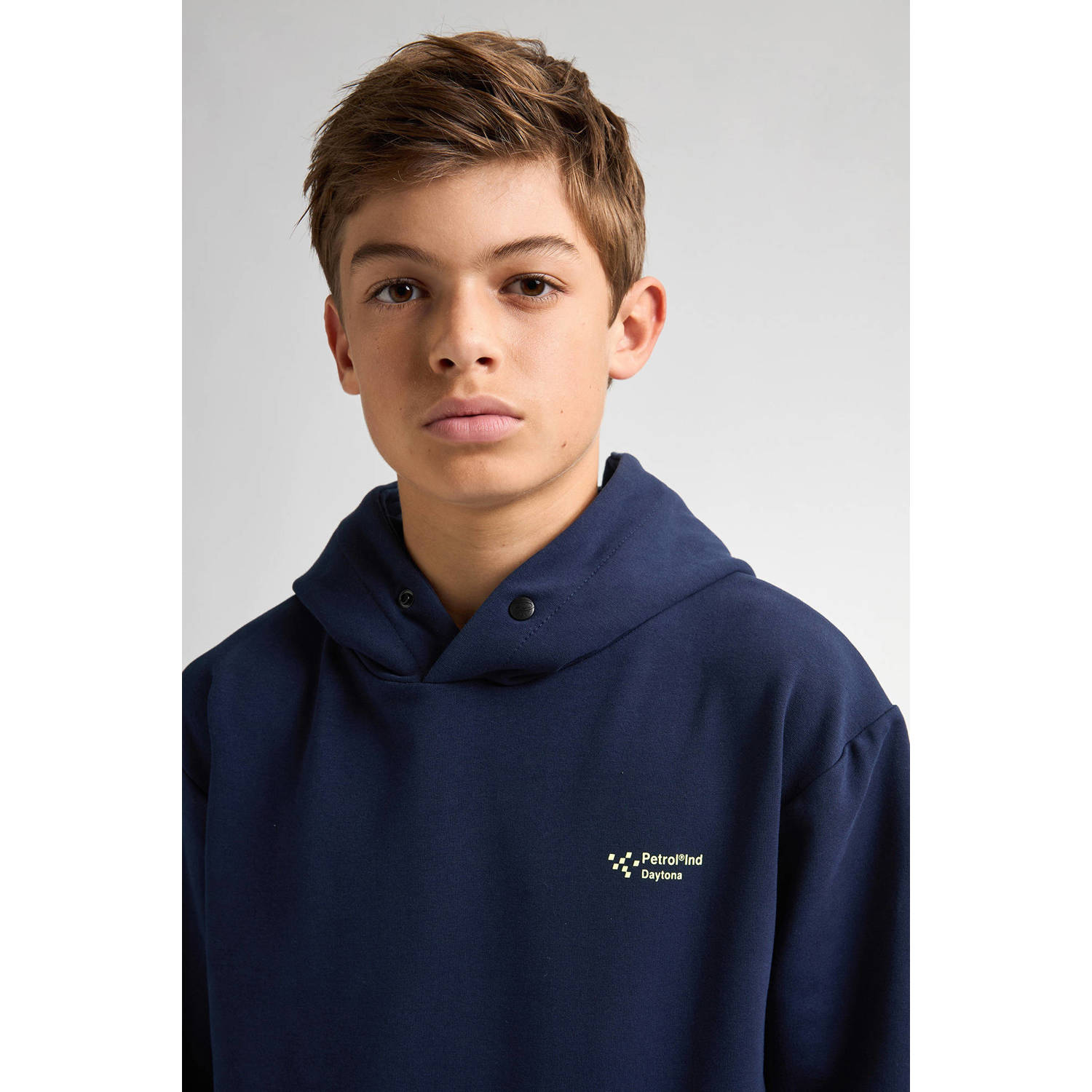 Petrol Industries hoodie blauw