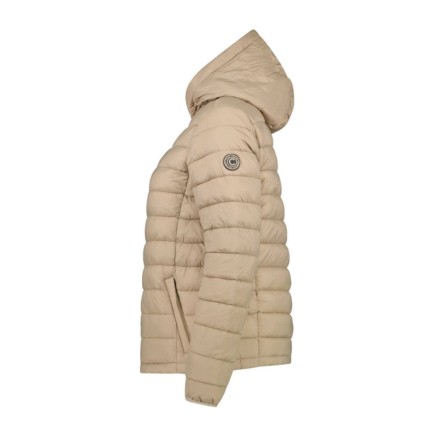 Cars gewatteerde jas beige
