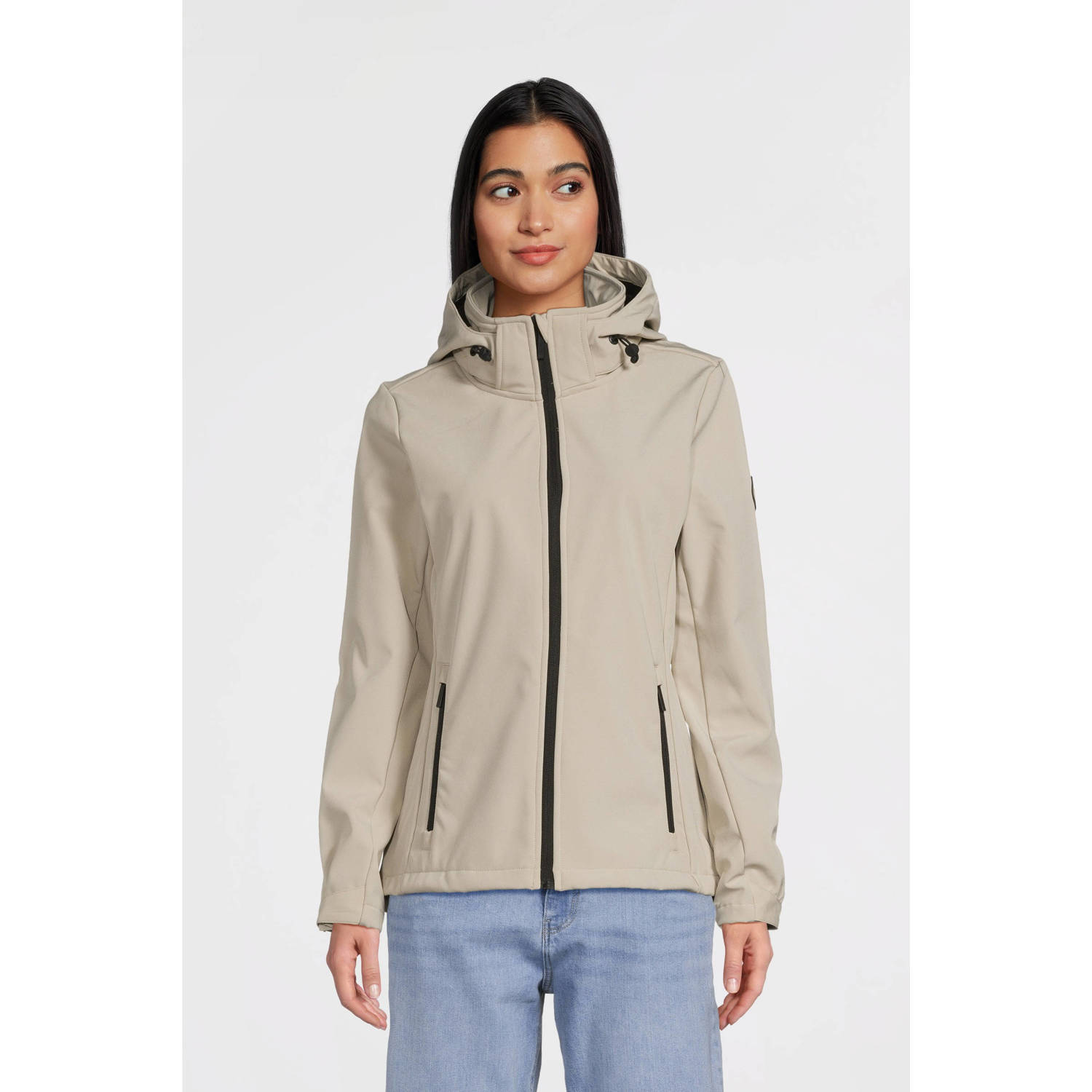 Cars softshell jas beige
