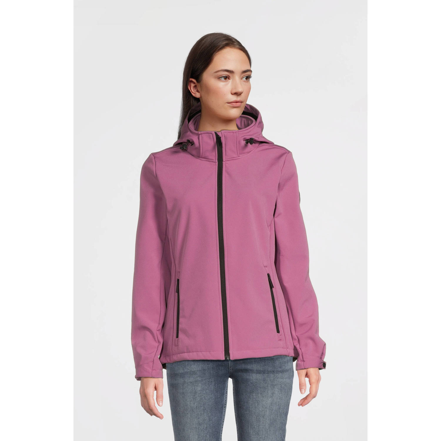 Cars softshell jas roze