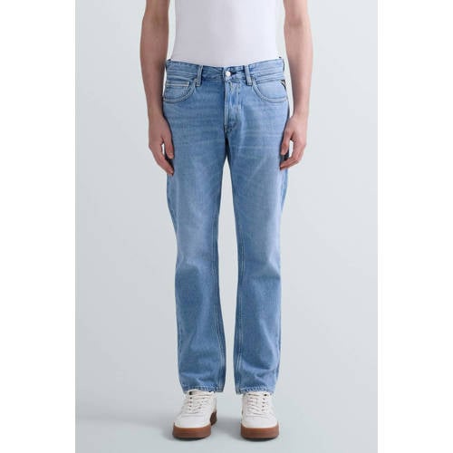 REPLAY GROVER straight leg jeans light blue afbeelding
