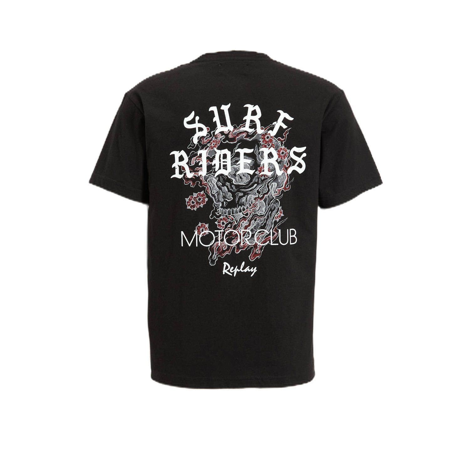 REPLAY T-shirt zwart