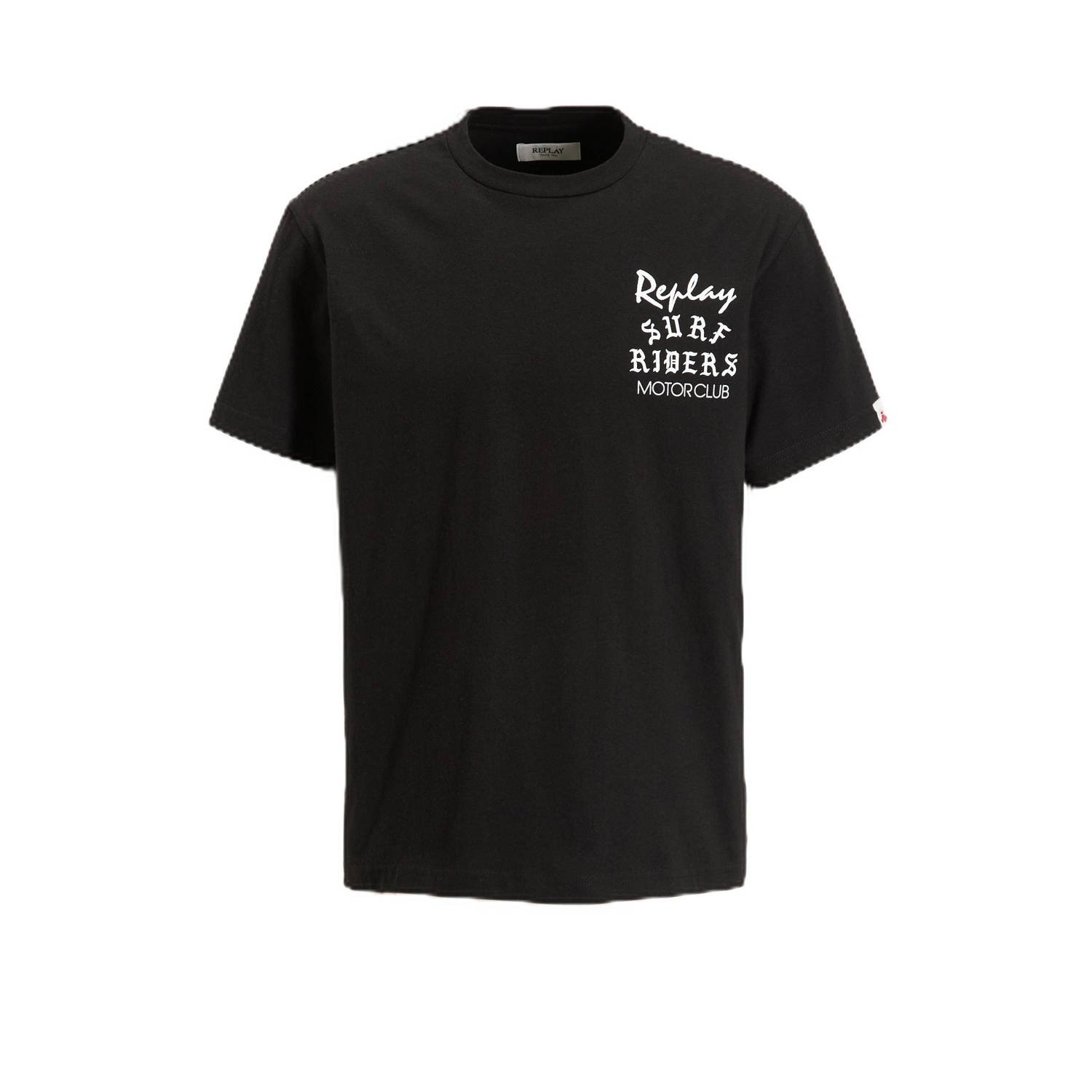Replay Surf Riders Motorclub Shirt Heren