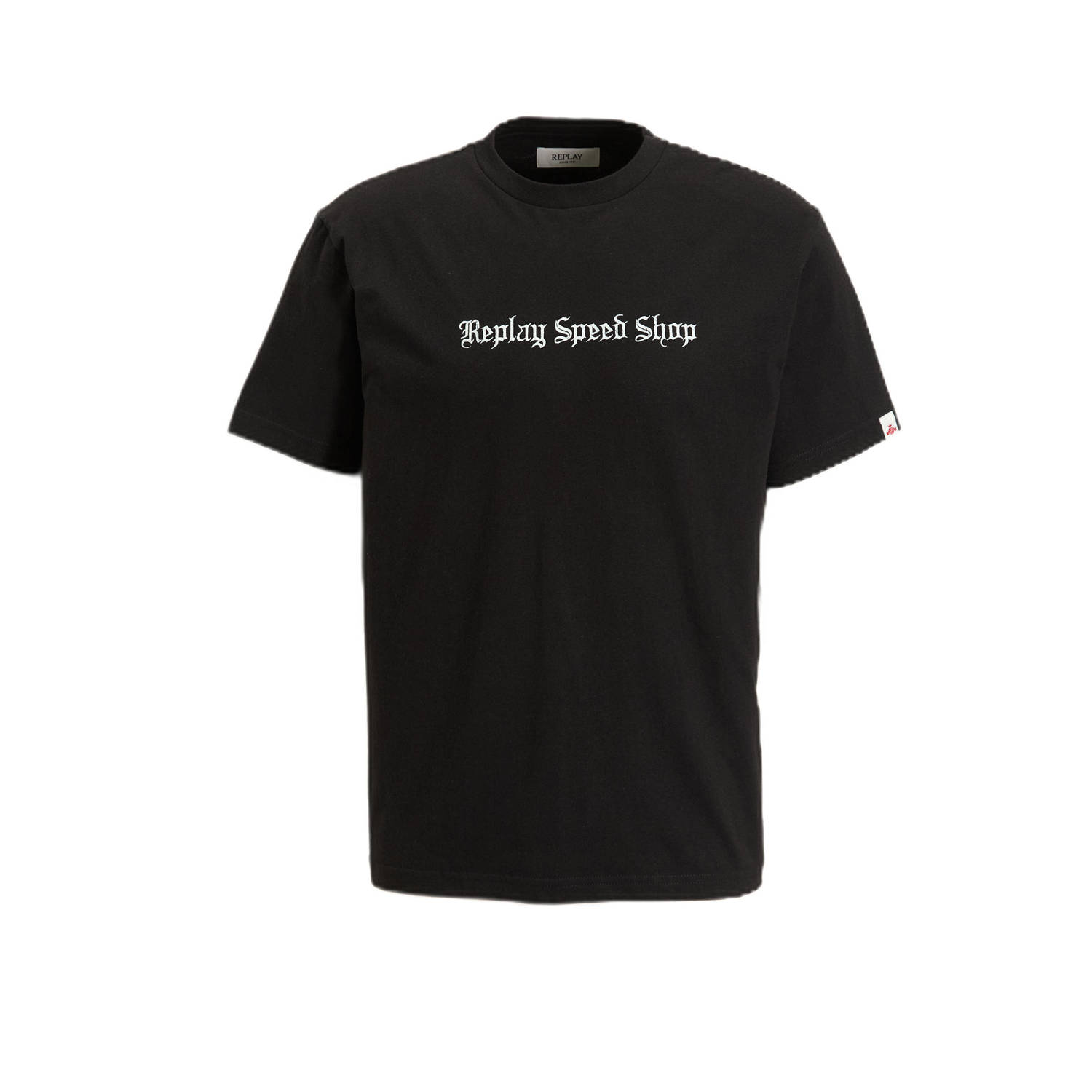 REPLAY T-shirt zwart
