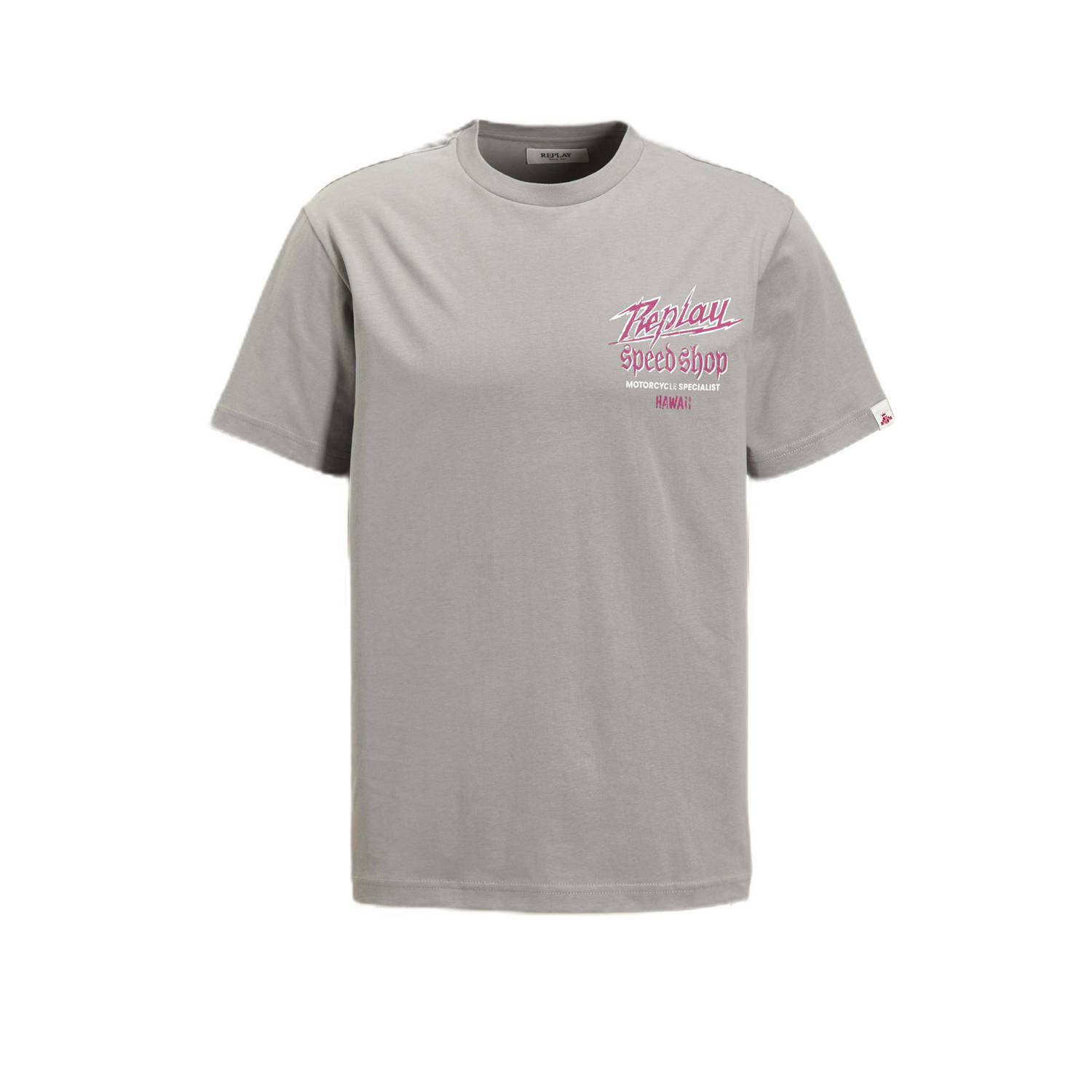 REPLAY T-shirt grijs