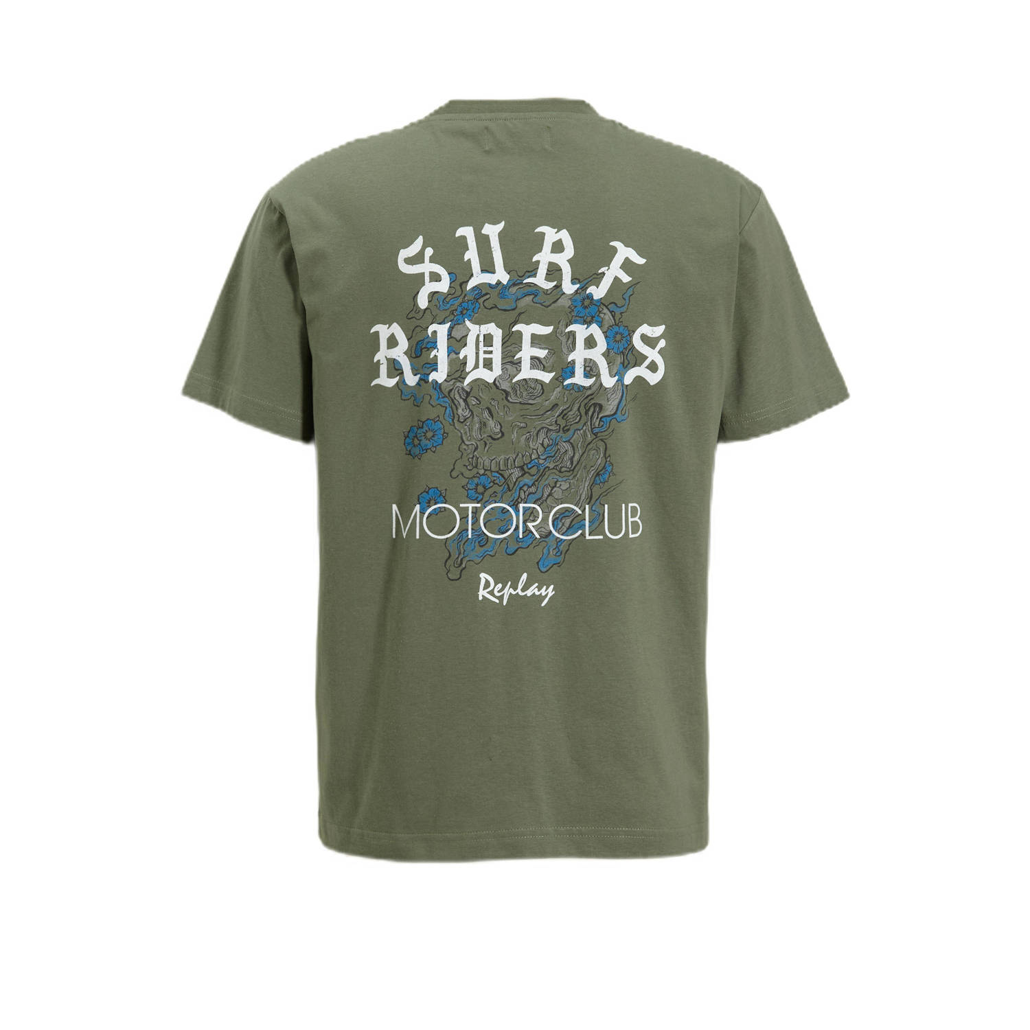 REPLAY T-shirt groen