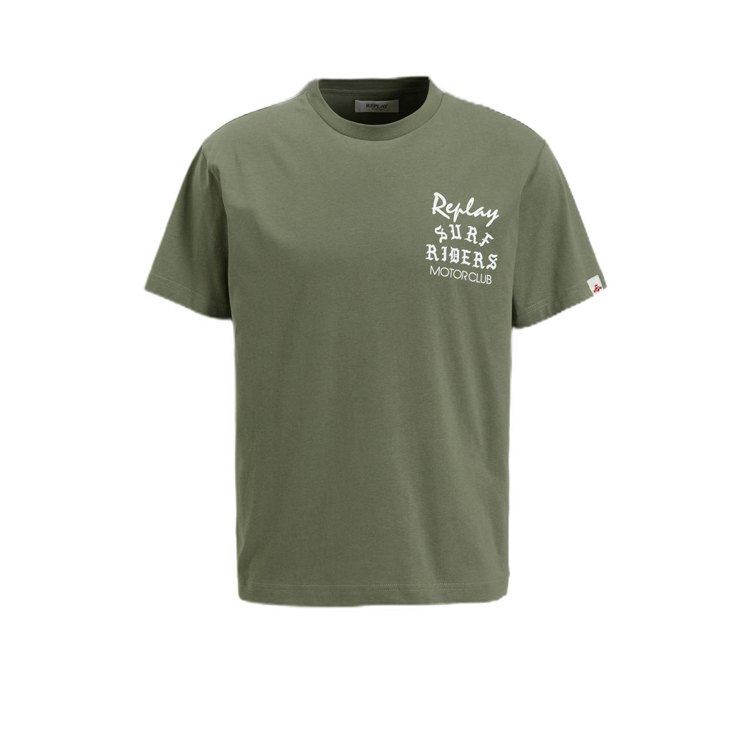 REPLAY T-shirt groen