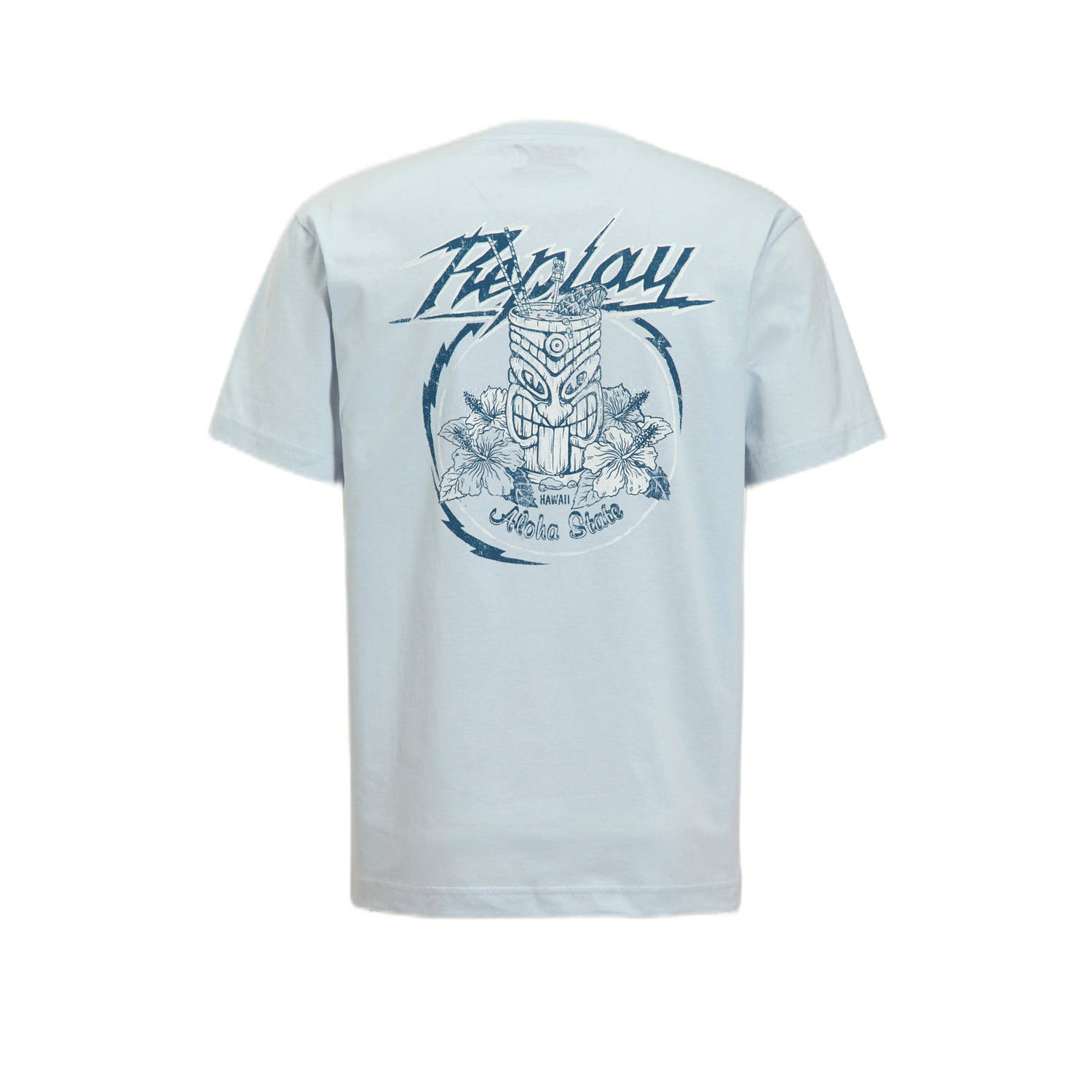REPLAY T-shirt lichtblauw