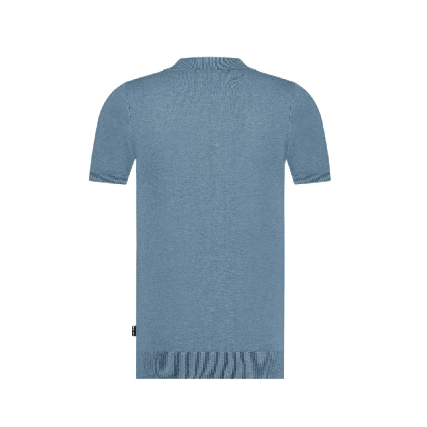 Saint Steve polo gebreid blauw