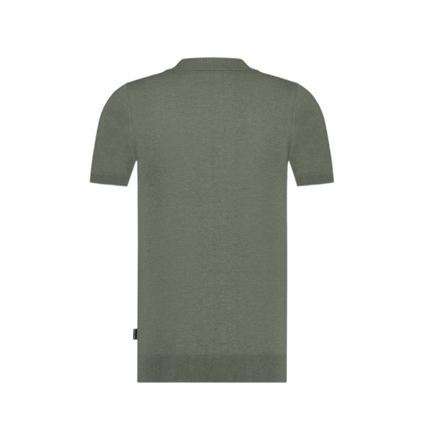 Saint Steve polo gebreid groen