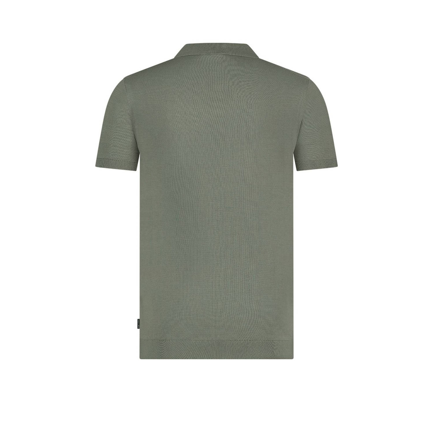 Saint Steve regular polo groen