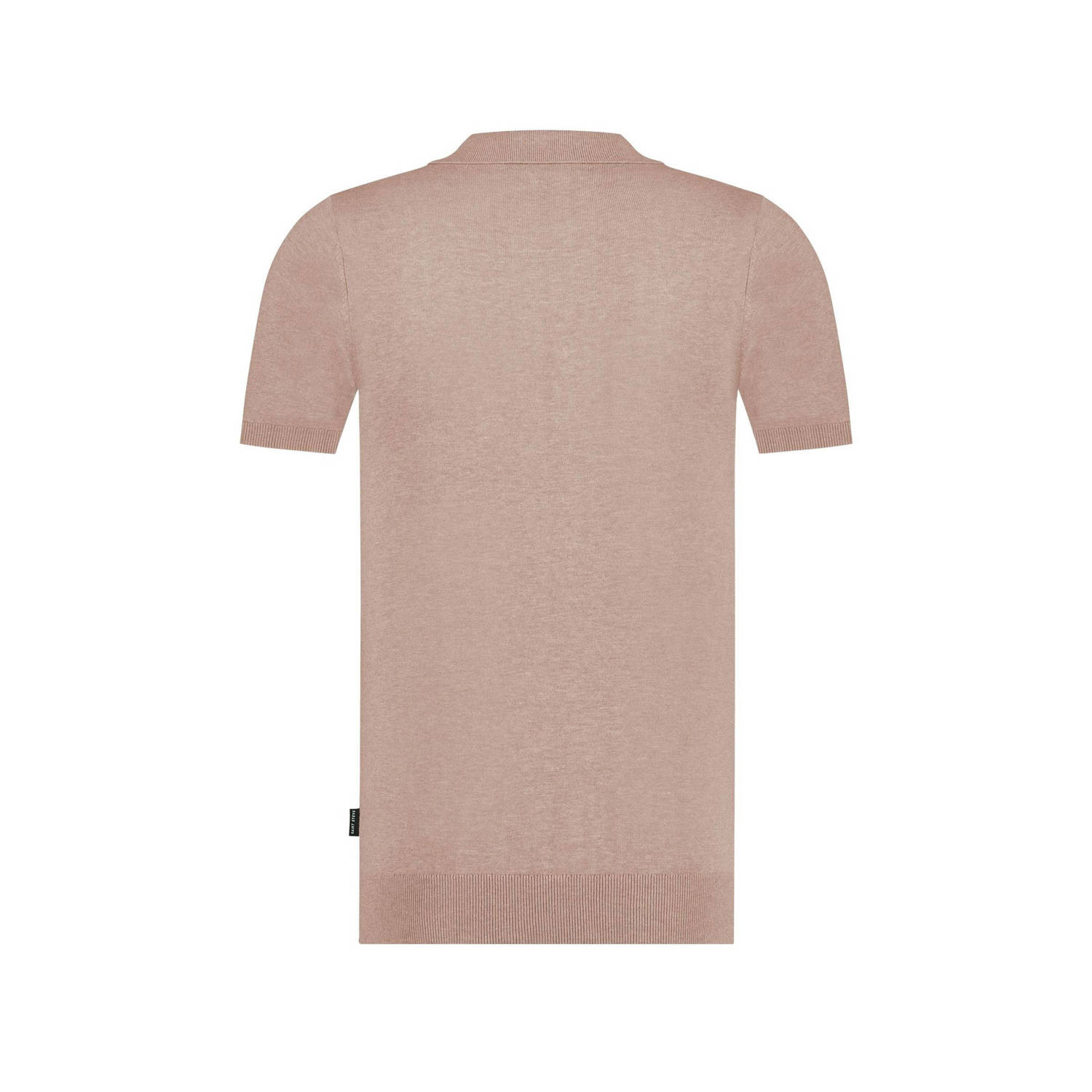 Saint Steve polo gebreid roze