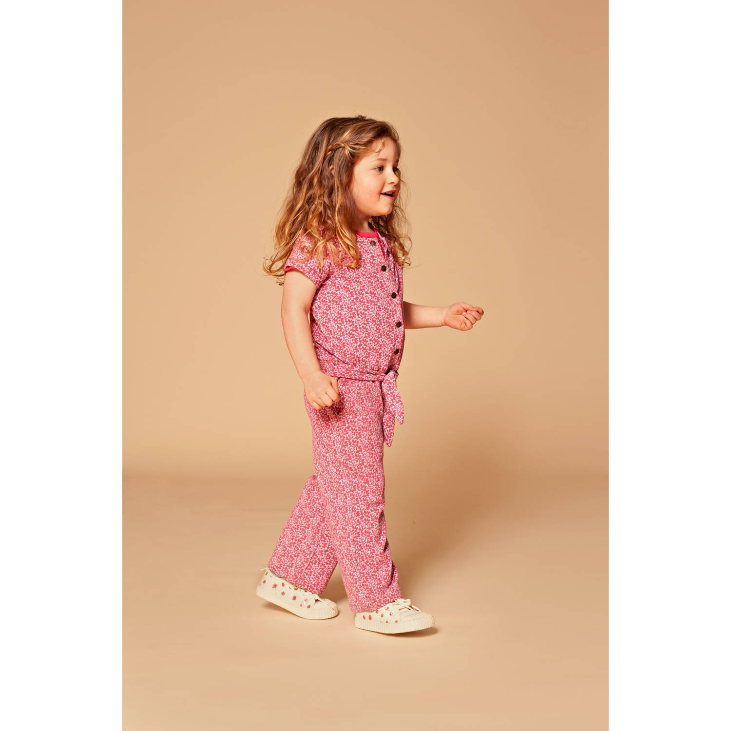 Stains&Stories regular jumpsuit paars