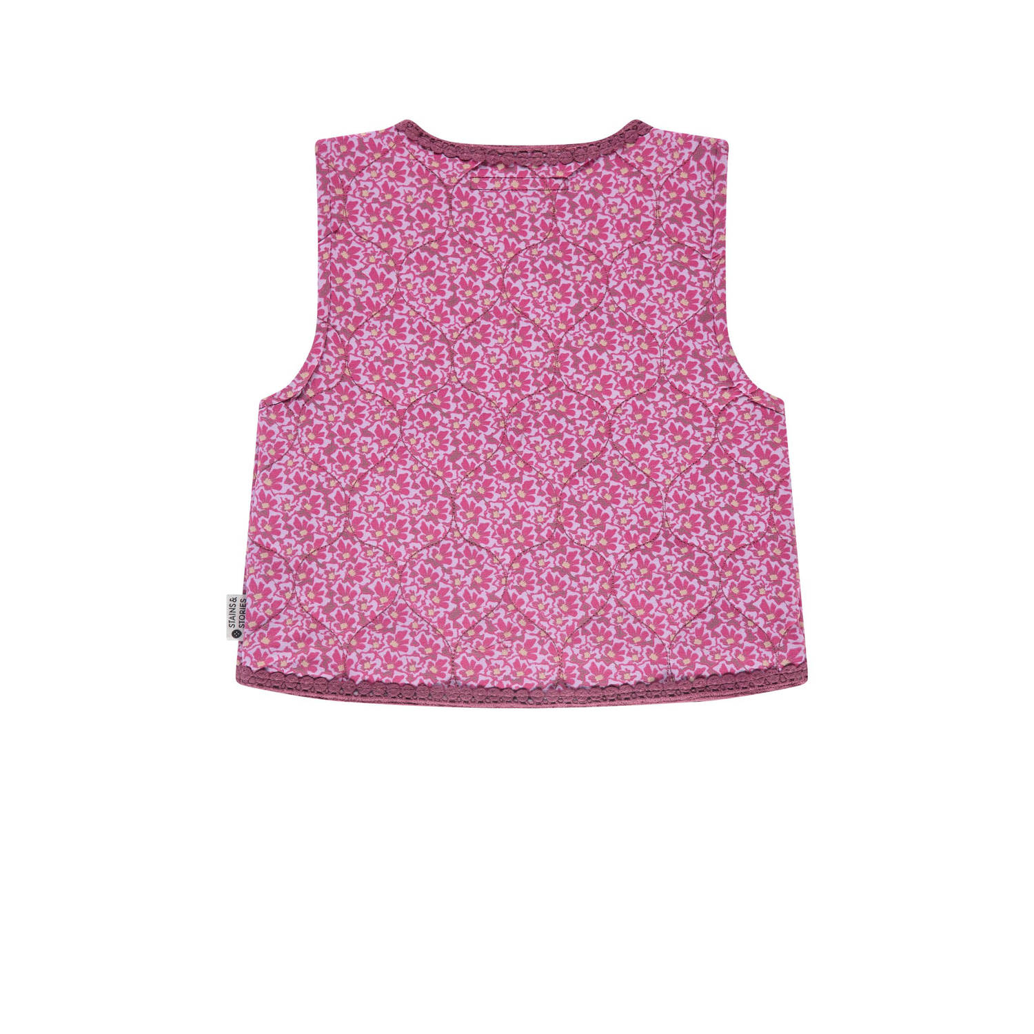 Stains&Stories gilet paars