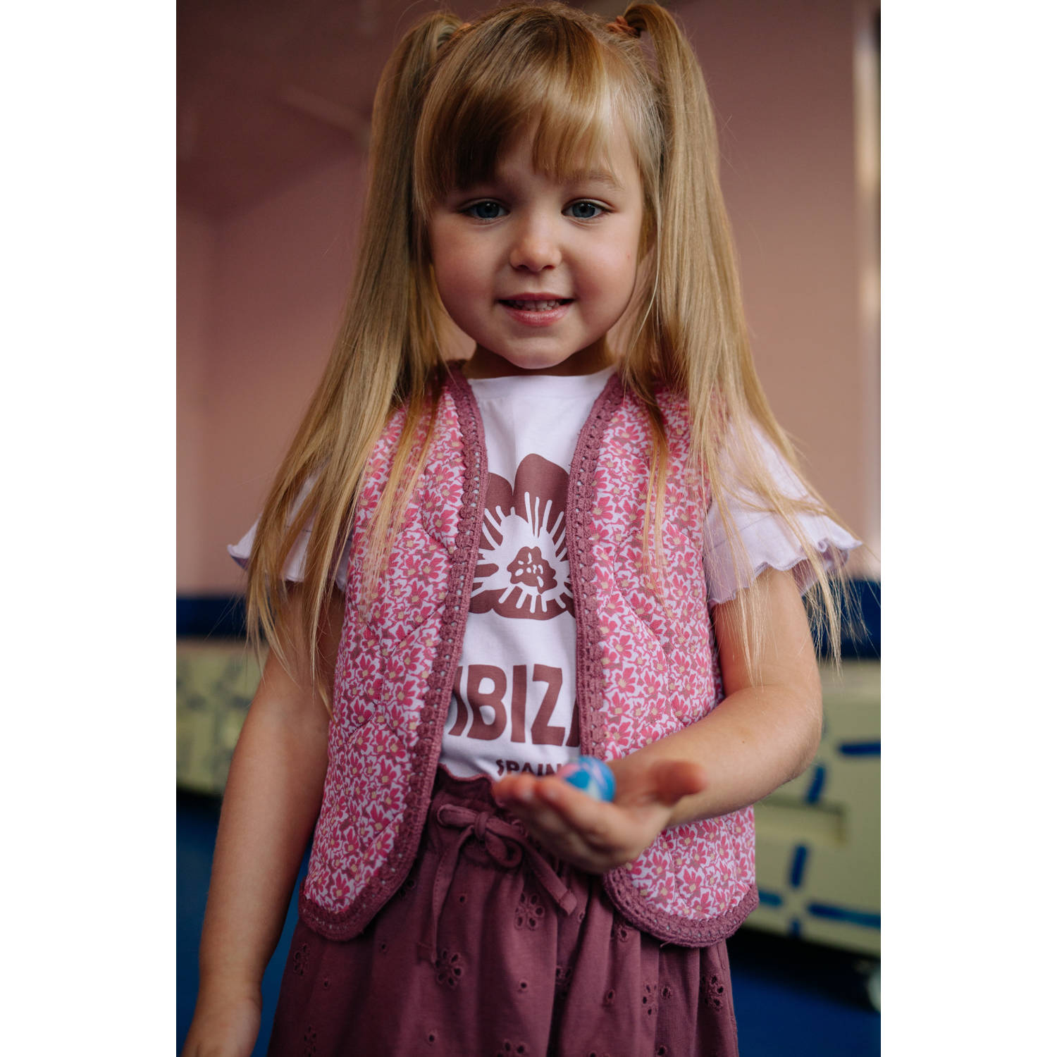 Stains&Stories gilet paars