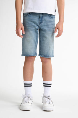 denim short light blue denim
