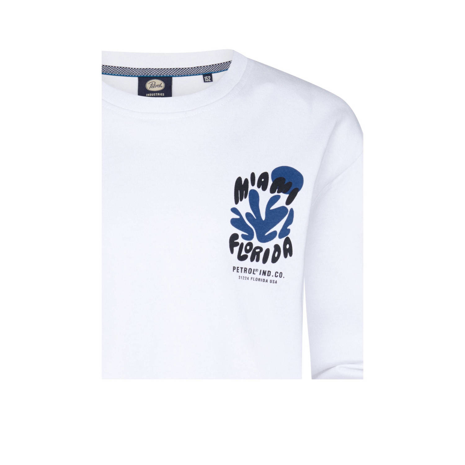 Petrol Industries longsleeve wit
