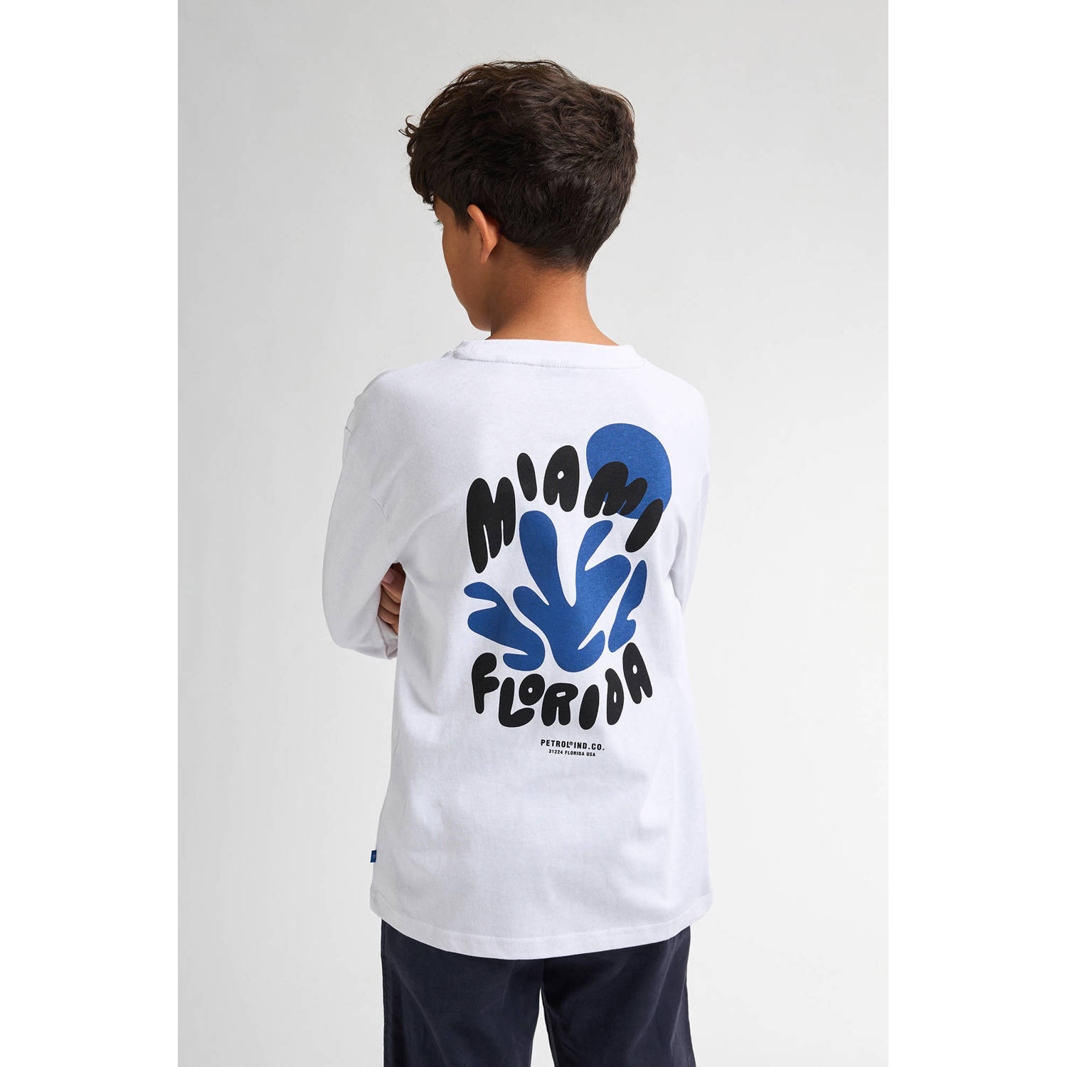 Petrol Industries longsleeve wit