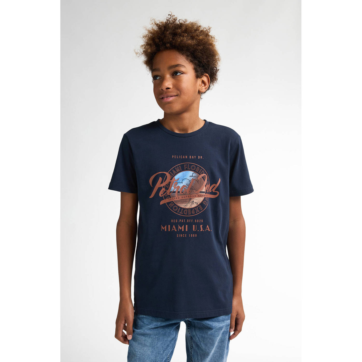 Petrol Industries T-shirt marine