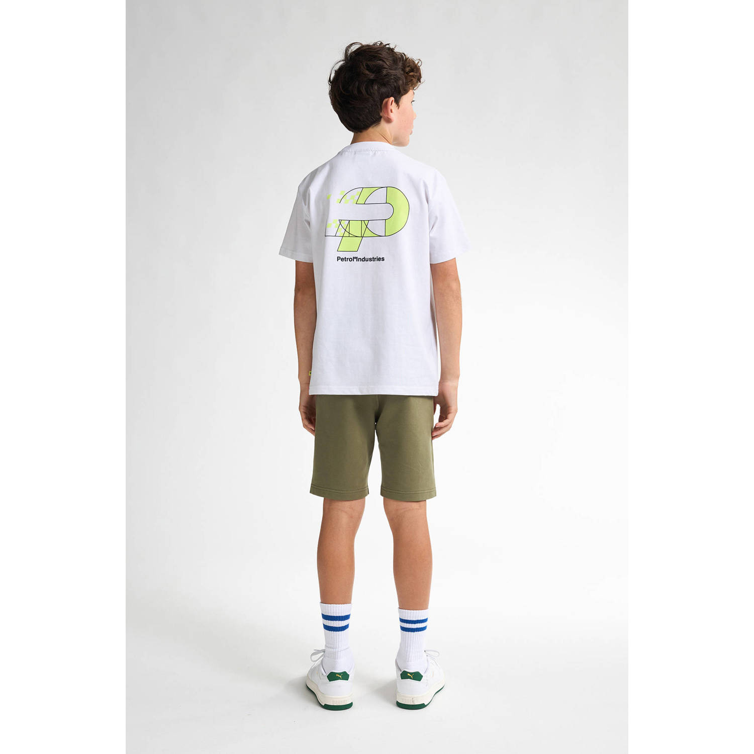 Petrol Industries sweatshort groen
