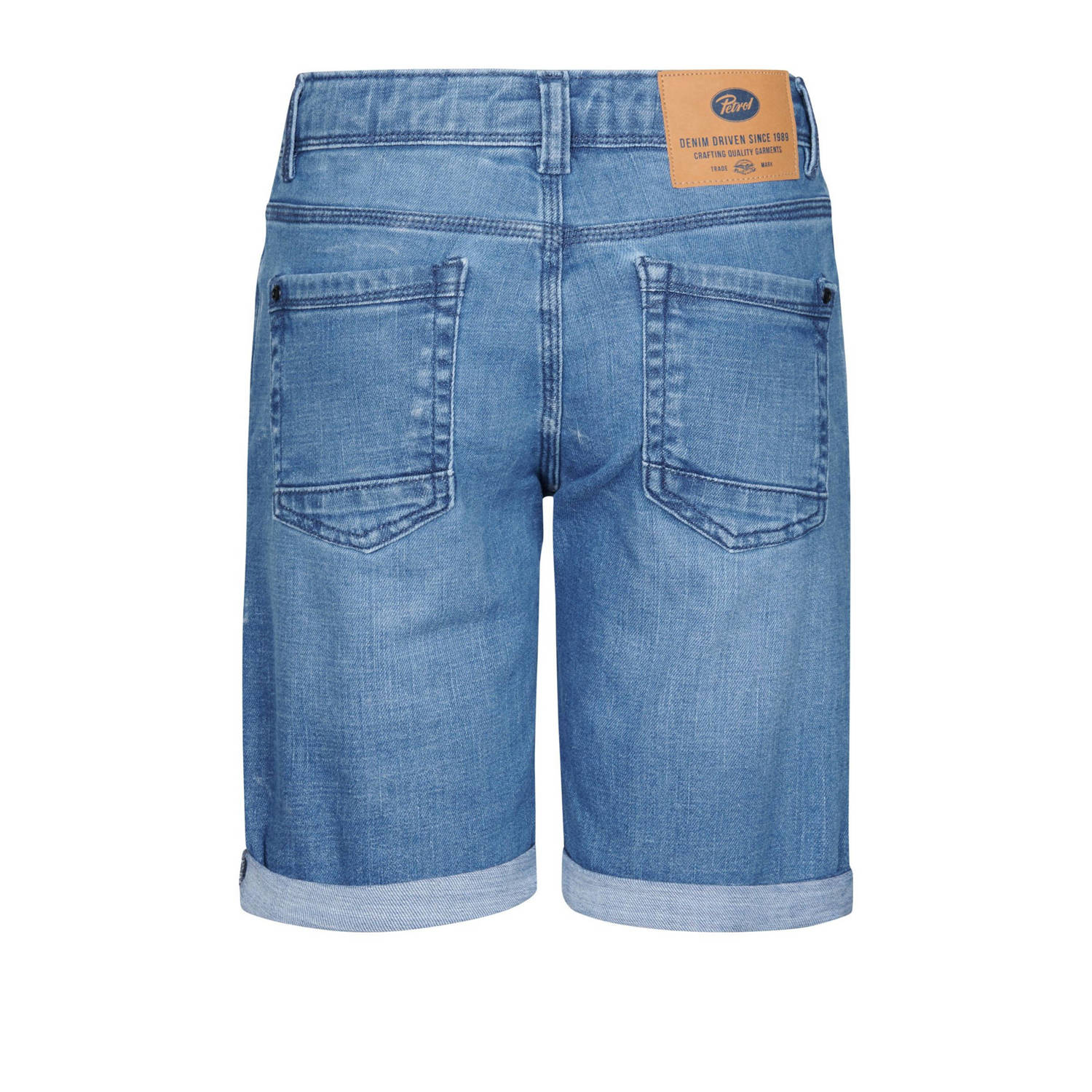 Petrol Industries denim short medium blue denim